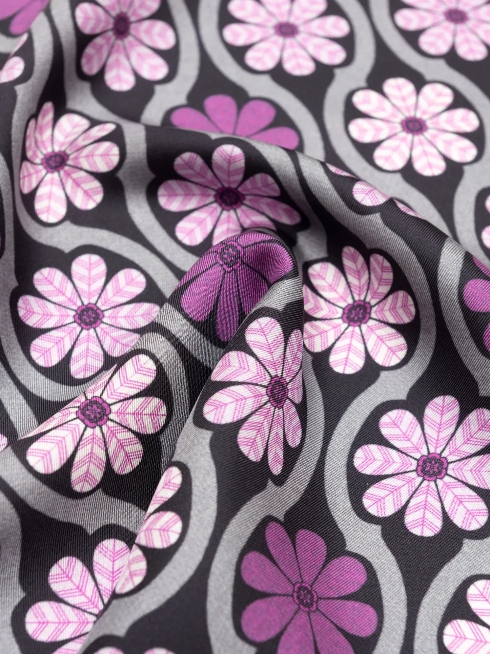 Elizabetta Gargano pochet met bloemenprint Zwart