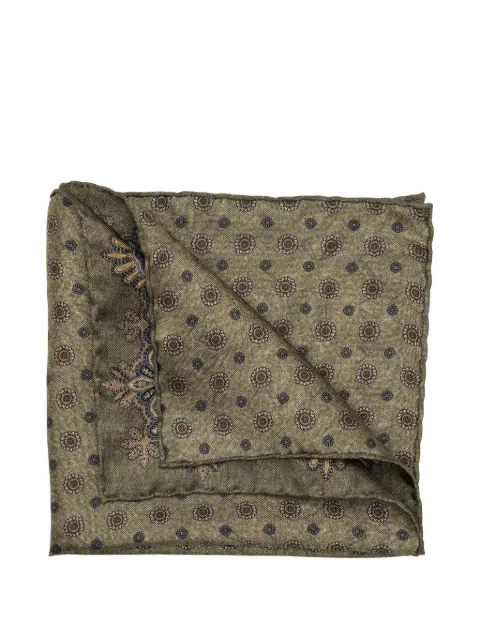 Elizabetta Brando double-sided silk pocket square