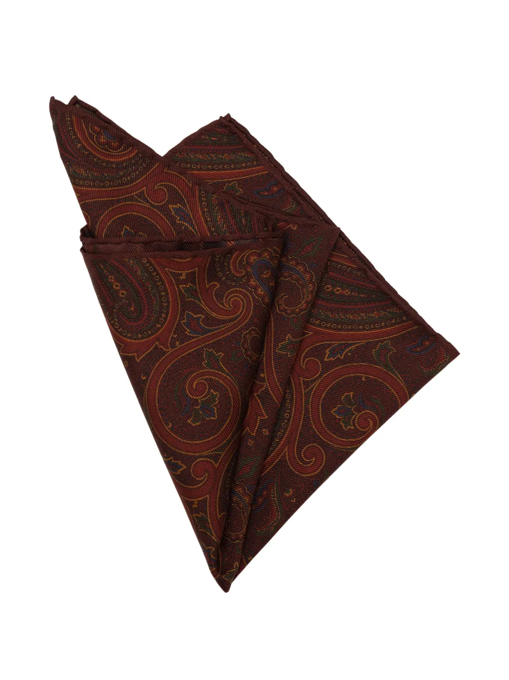 Elizabetta Positano pochet met paisley-print Bruin