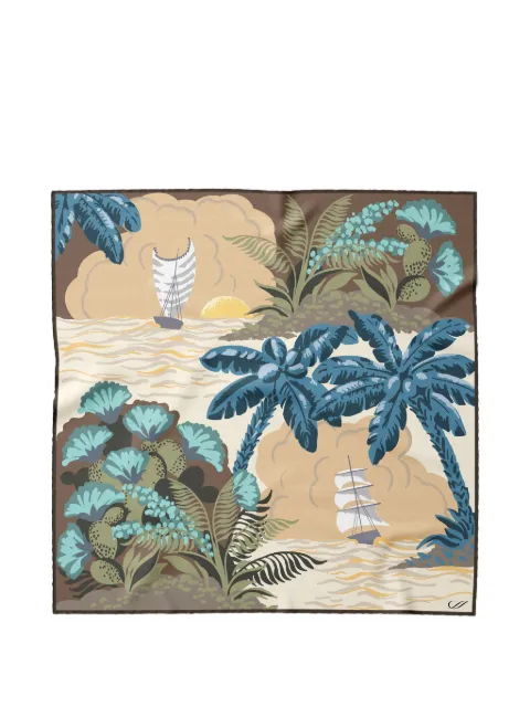 Elizabetta Isola silk pocket square