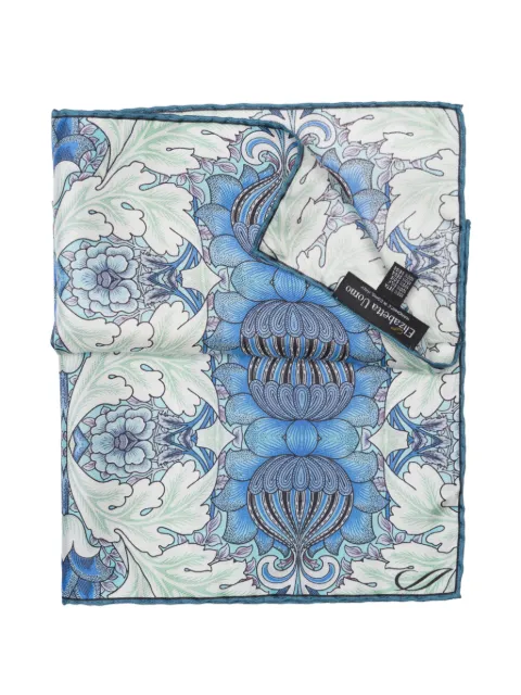 Elizabetta Londra floral-print pocket square