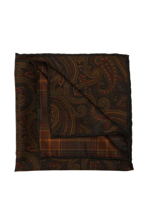 Elizabetta Positano paisley pocket square