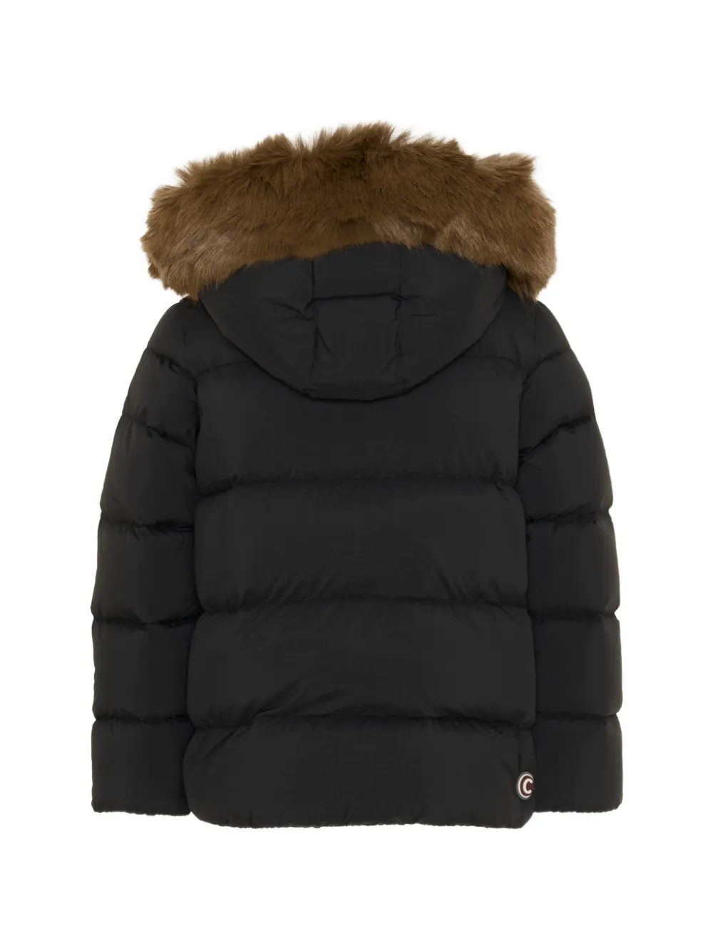 Colmar Kids Jack met afwerking van imitatiebont Zwart