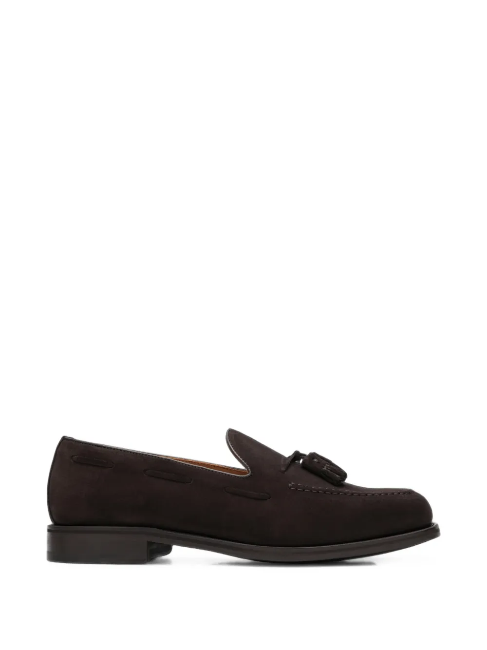 Berwick Shoes tassel-detail suede loafers - Braun