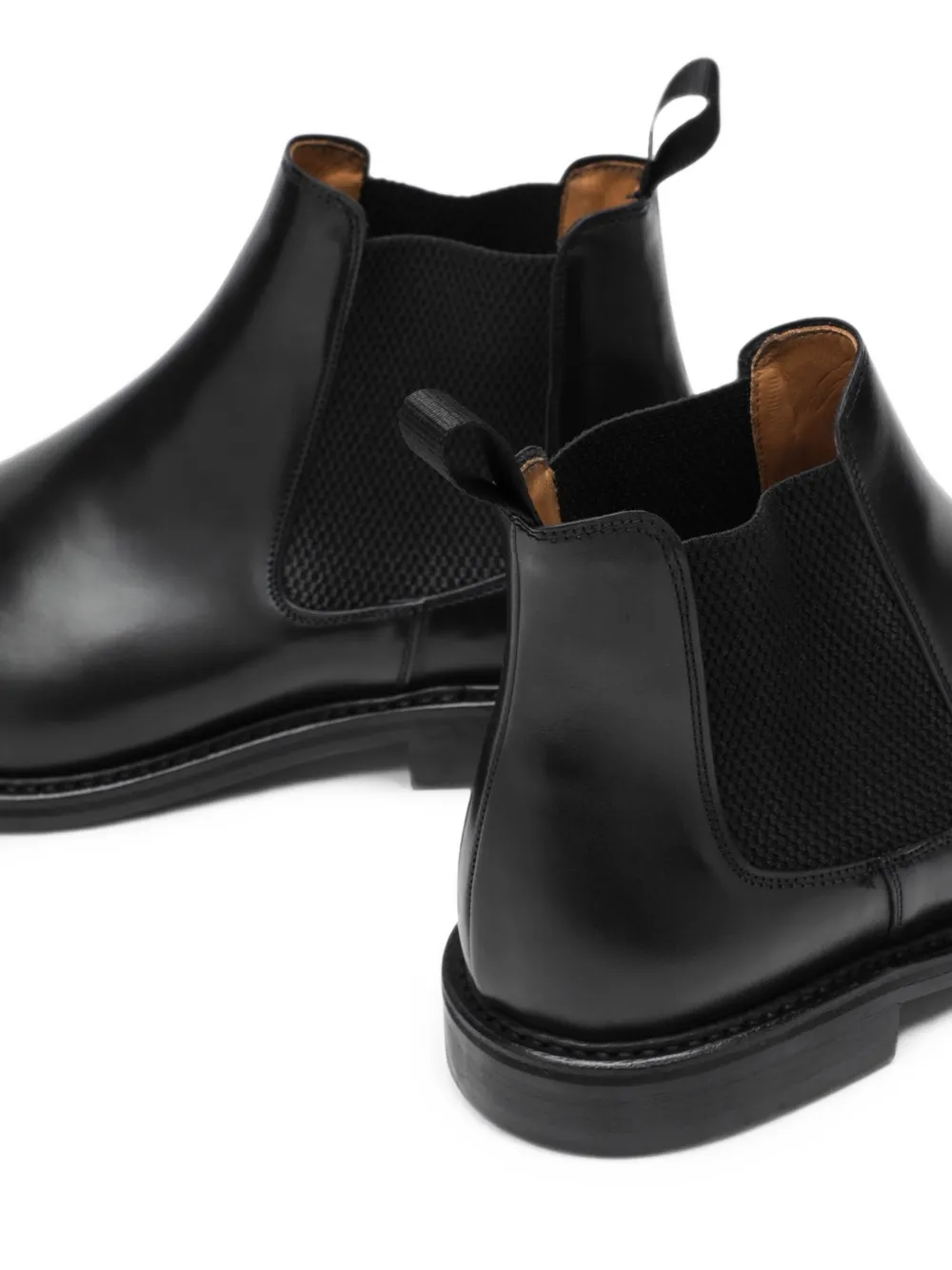Berwick Shoes elasticated-side ankle boots Zwart