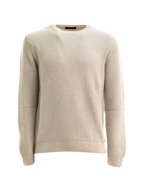 Zanone ribbed-knit crew-neck sweater