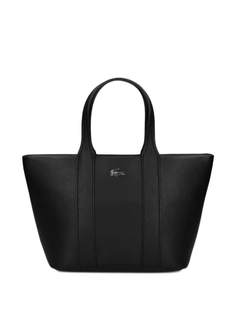 Lacoste logo-plaque tote bag