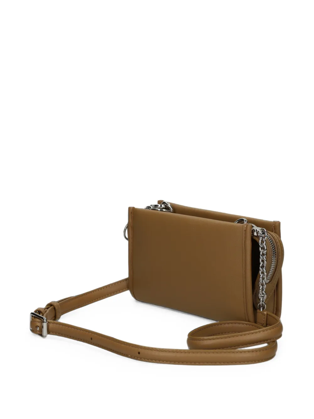 Lacoste Crossbodytas met logo-reliëf Bruin