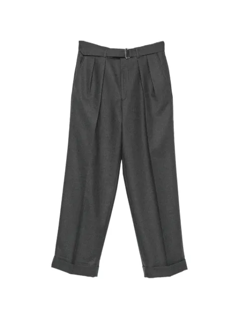 Officine Generale Nash pleated belted trousers