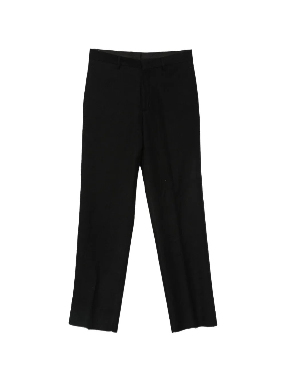Tagliatore Straight plooibroek Zwart