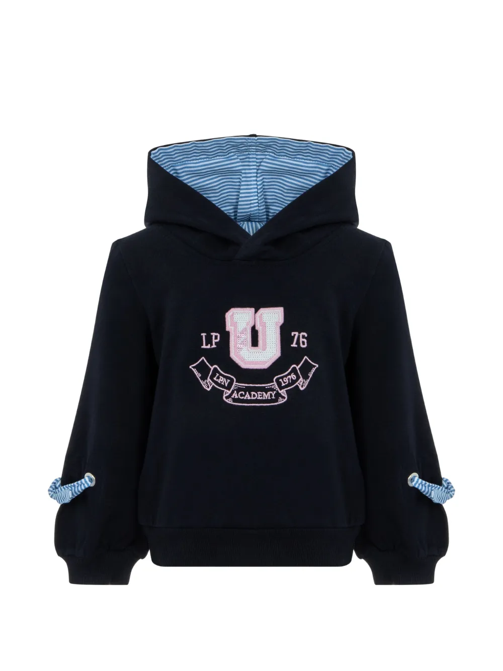 Lapin House Twee trainingspakken met geborduurd logo Blauw