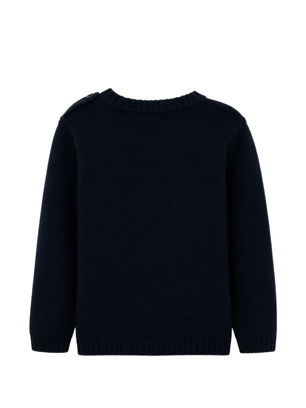 Lapin House Trui met geborduurde tijger Blauw