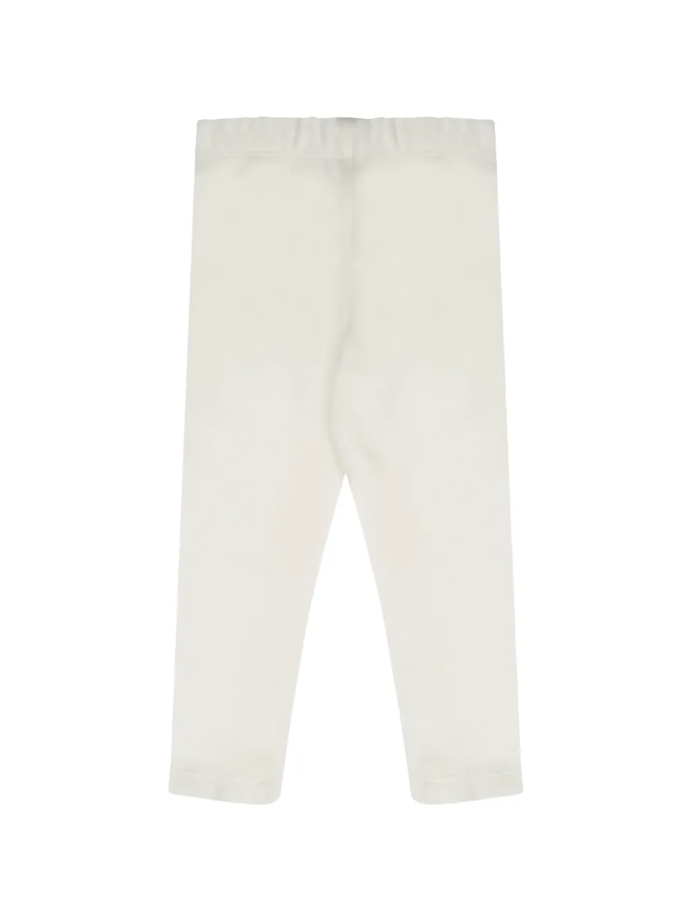 Lapin House Legging met geborduurd logo Beige