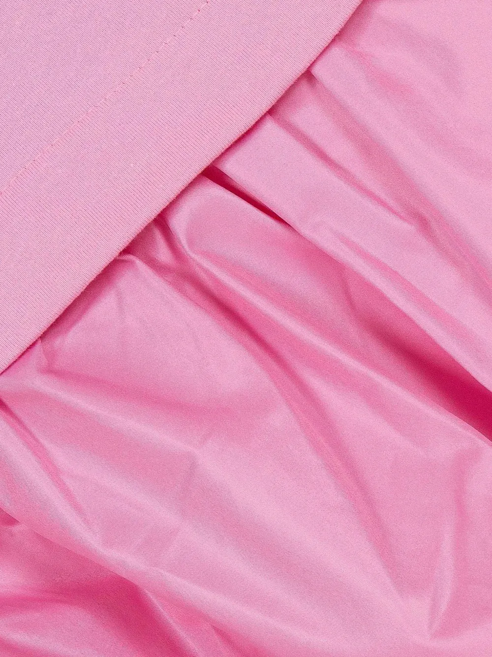 Lapin House Jurk met ballonrok en grafische print Roze