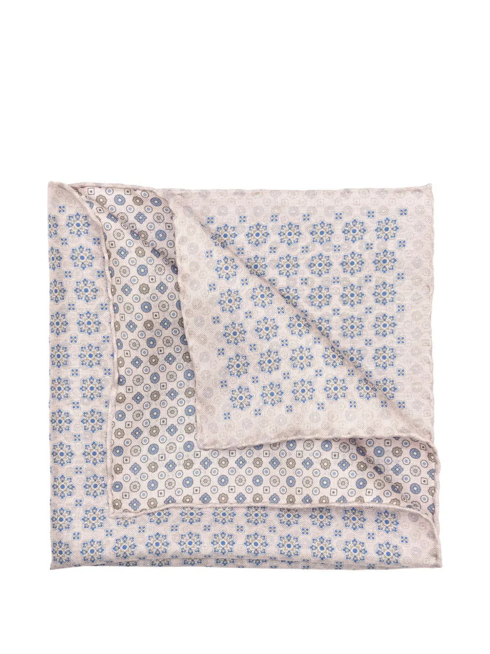 Elizabetta Caserta silk pocket square - Rosa
