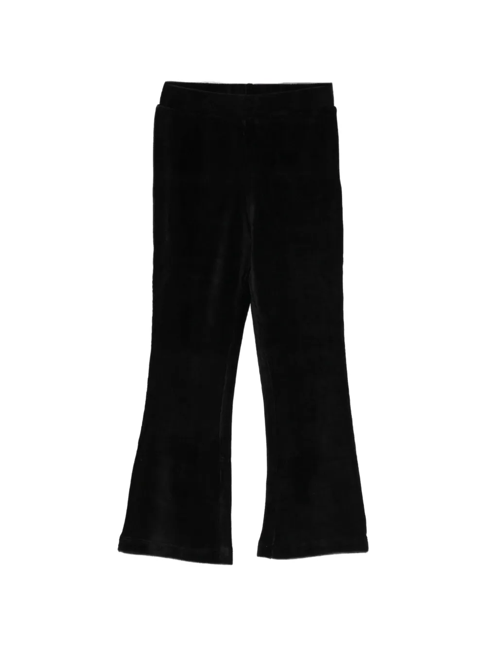 Molo Alexisa corduroy flared trousers Zwart
