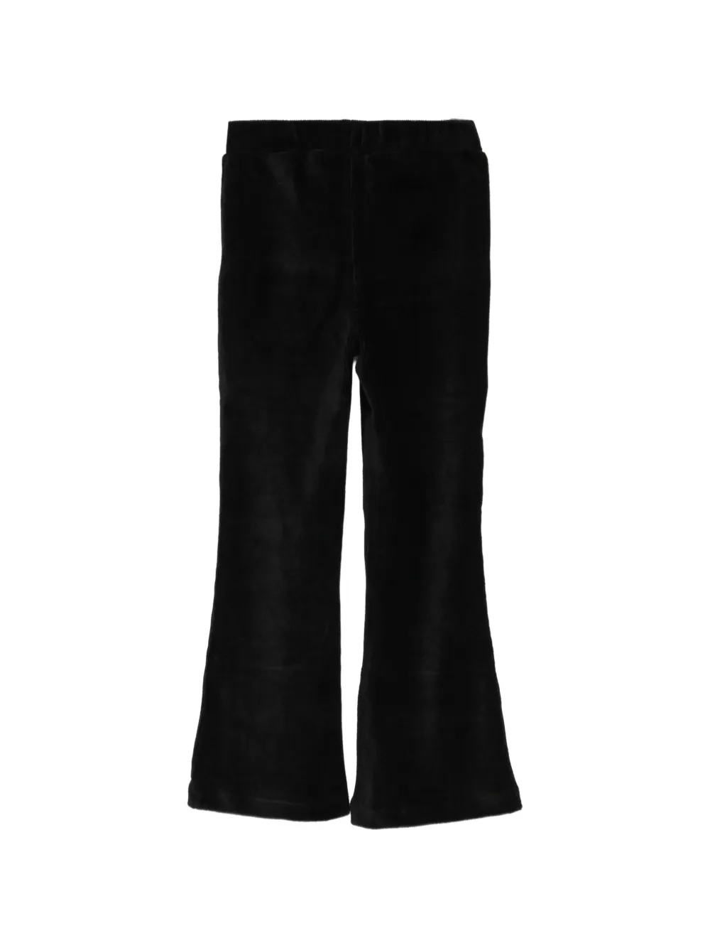 Molo Alexisa corduroy flared trousers Zwart