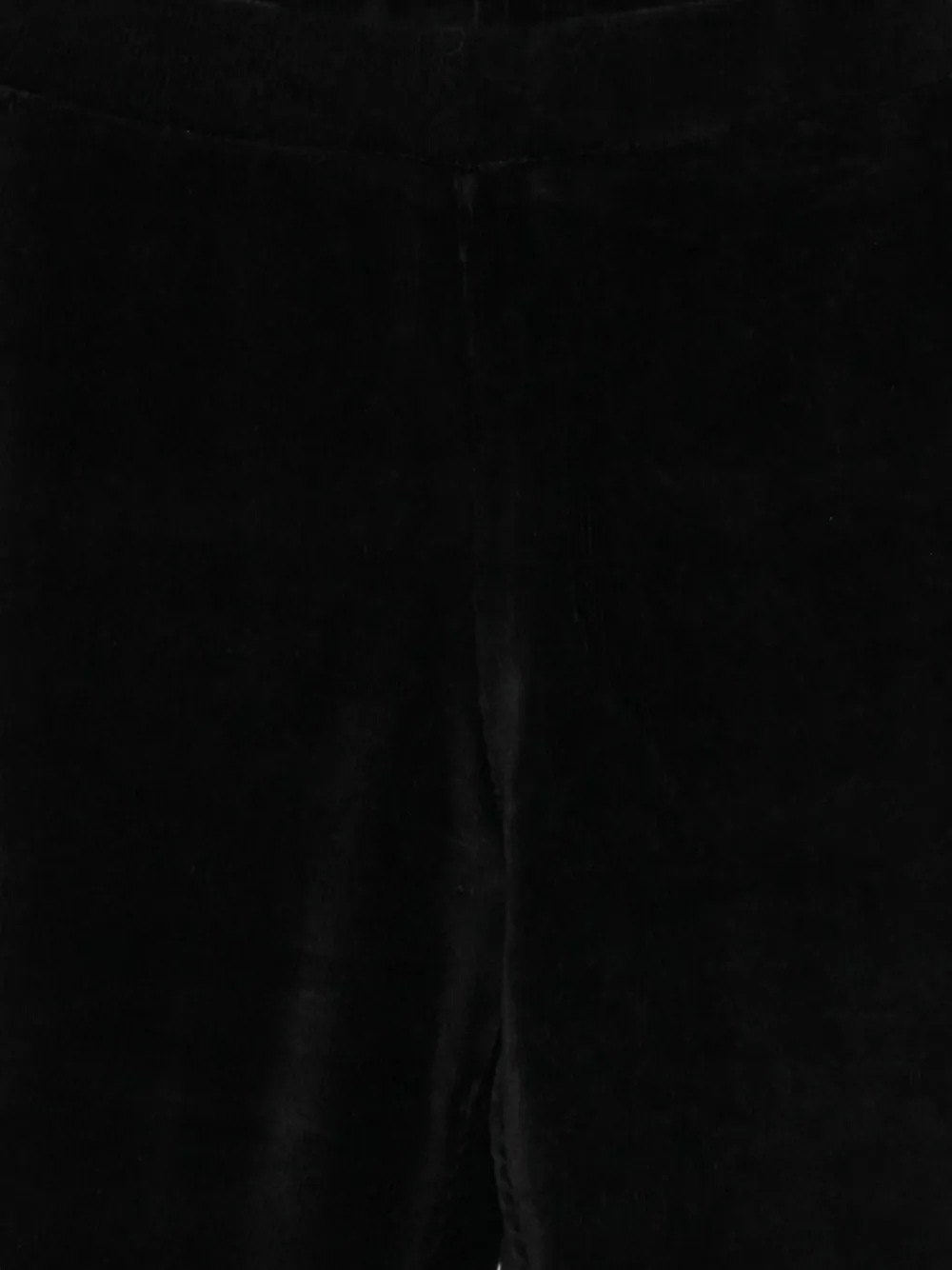 Molo Alexisa corduroy flared trousers Zwart