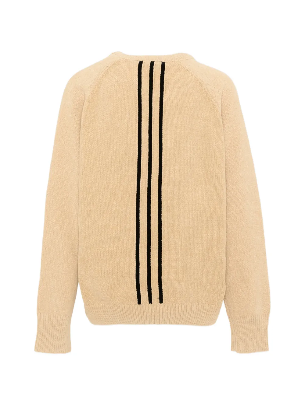 John Richmond Junior Trui met geborduurd logo en streep-detail Beige