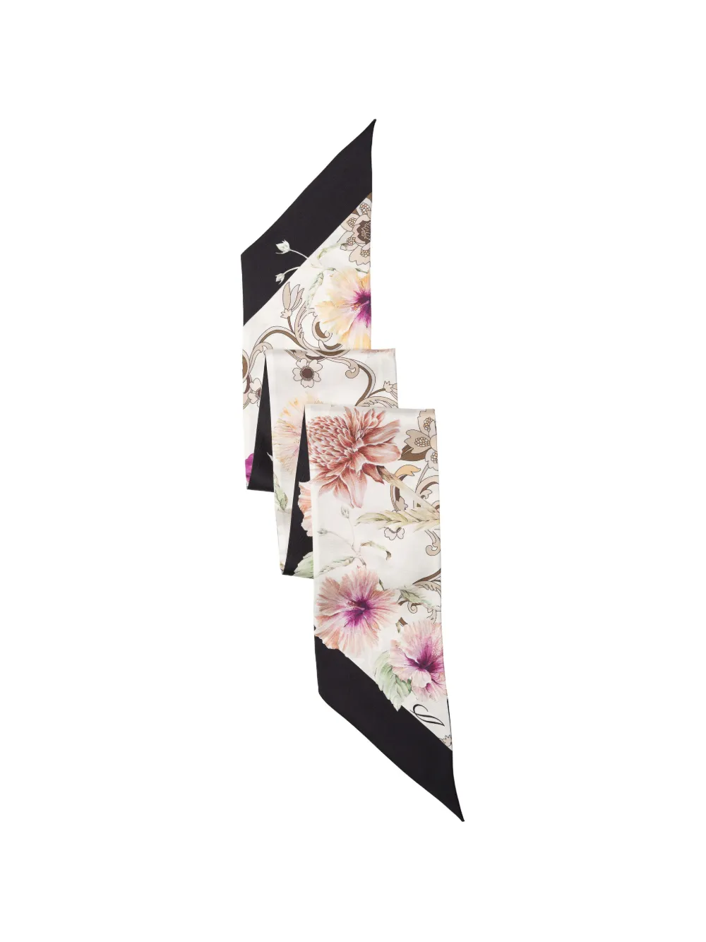 Elizabetta Hawaii Bloom sjaal met bloemen-print Beige