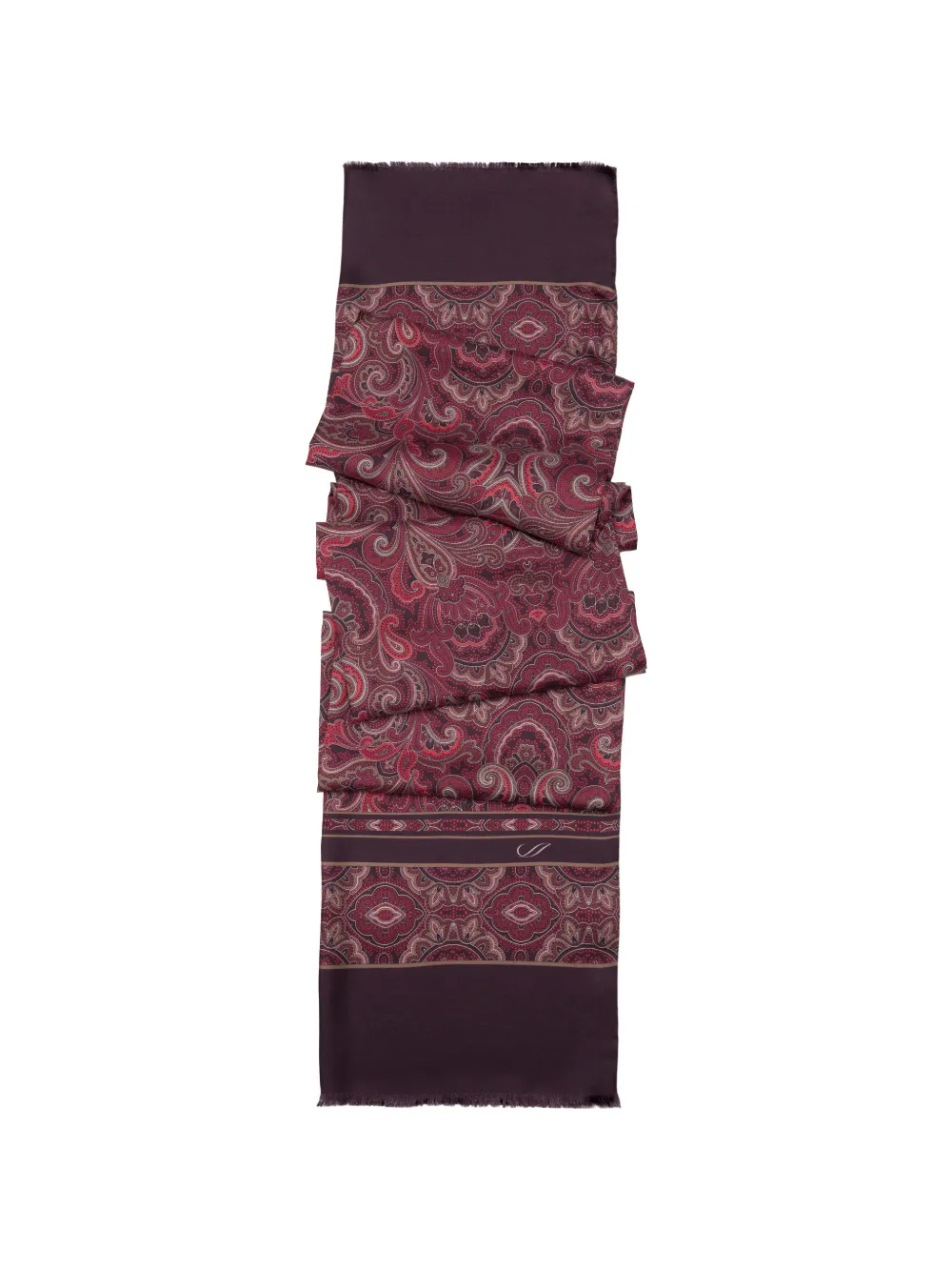 Elizabetta Ferrara sjaal met paisley-print Rood