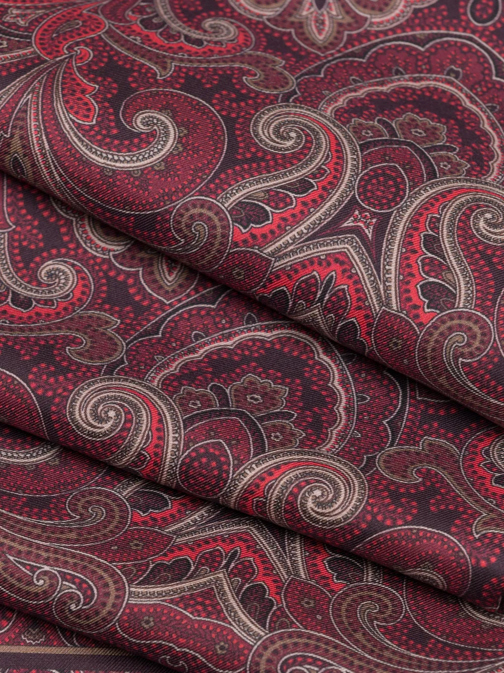 Elizabetta Ferrara sjaal met paisley-print Rood