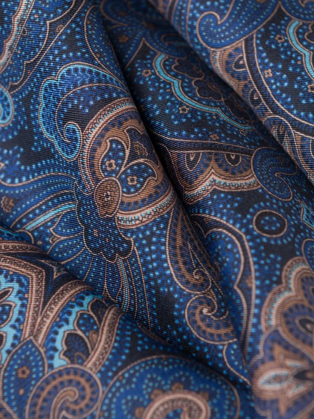 Elizabetta Ferrara sjaal met paisley-print Blauw