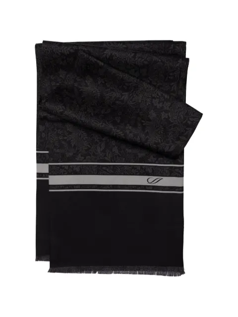 Elizabetta Rapallo botanical-motif scarf