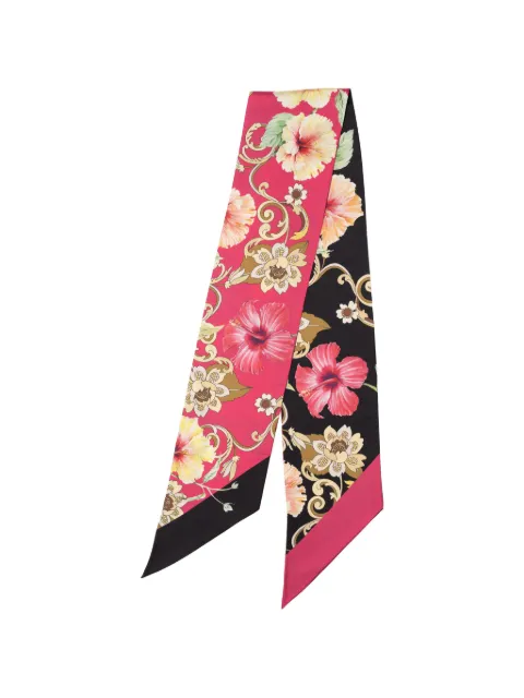 Elizabetta Hawaii Bloom skinny scarf