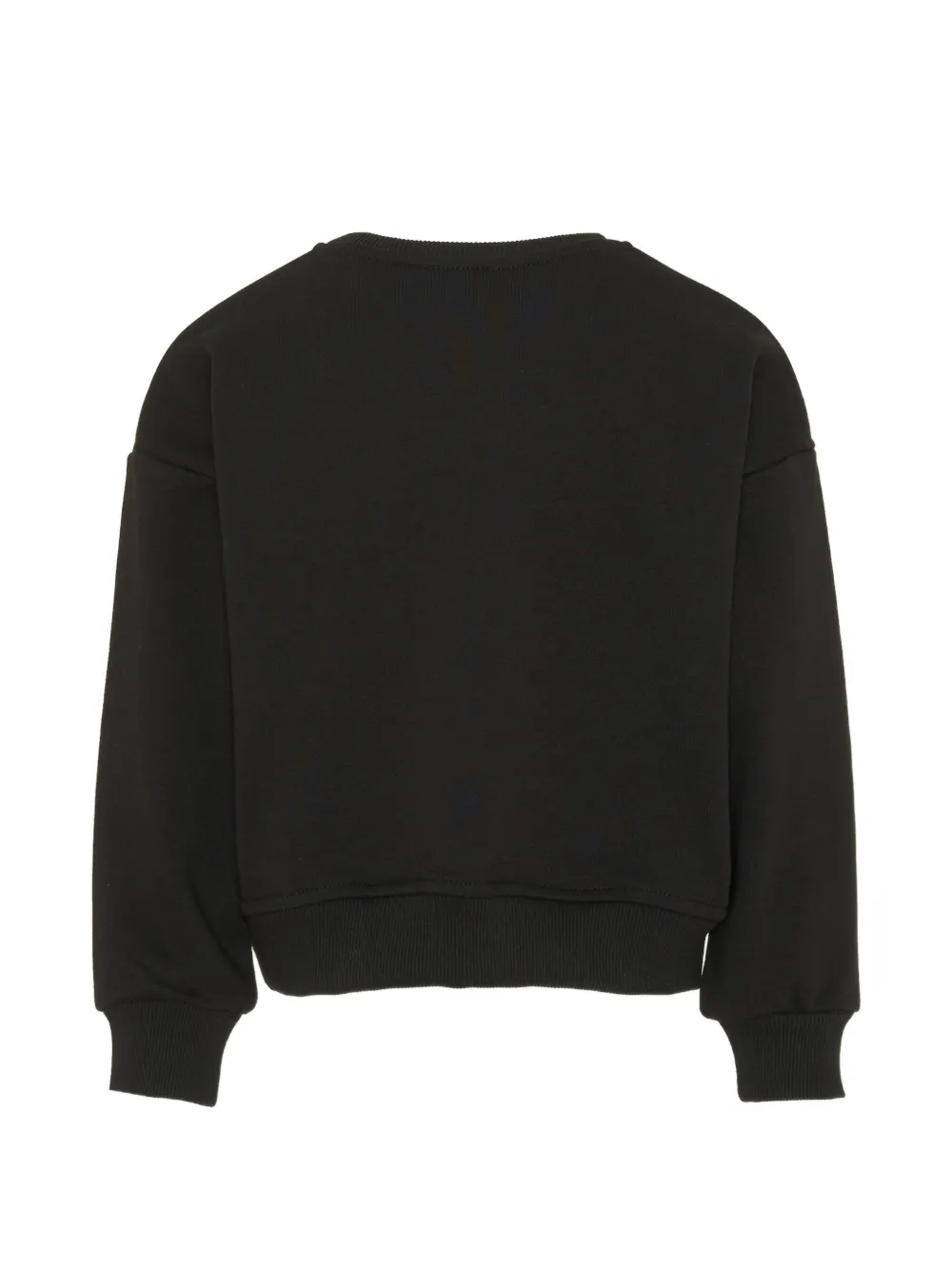 John Richmond Junior T-shirt verfraaid met stras Zwart