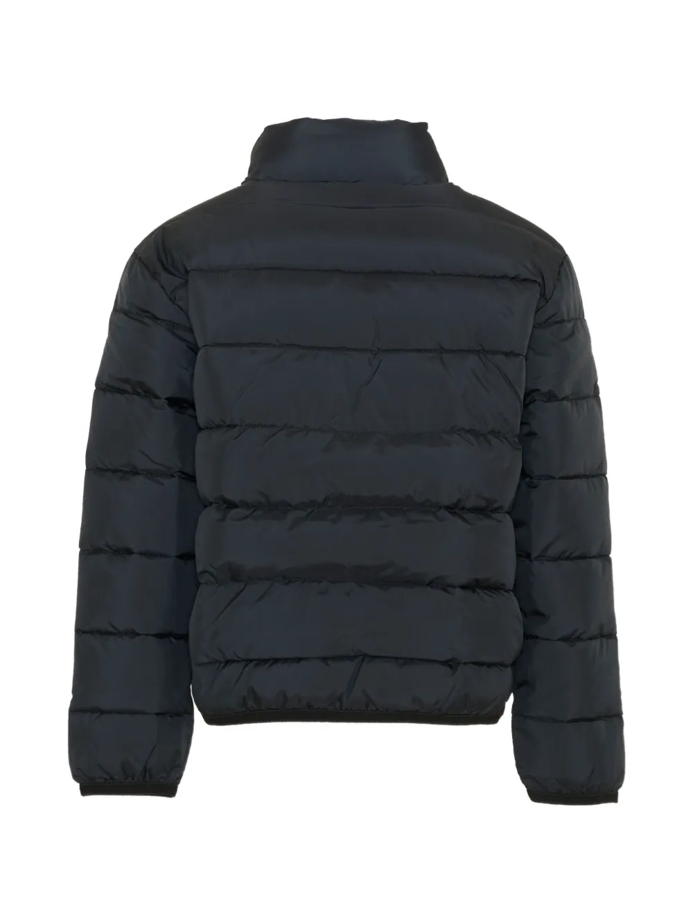 John Richmond Junior Gewatteerd jack met ster-patch Zwart