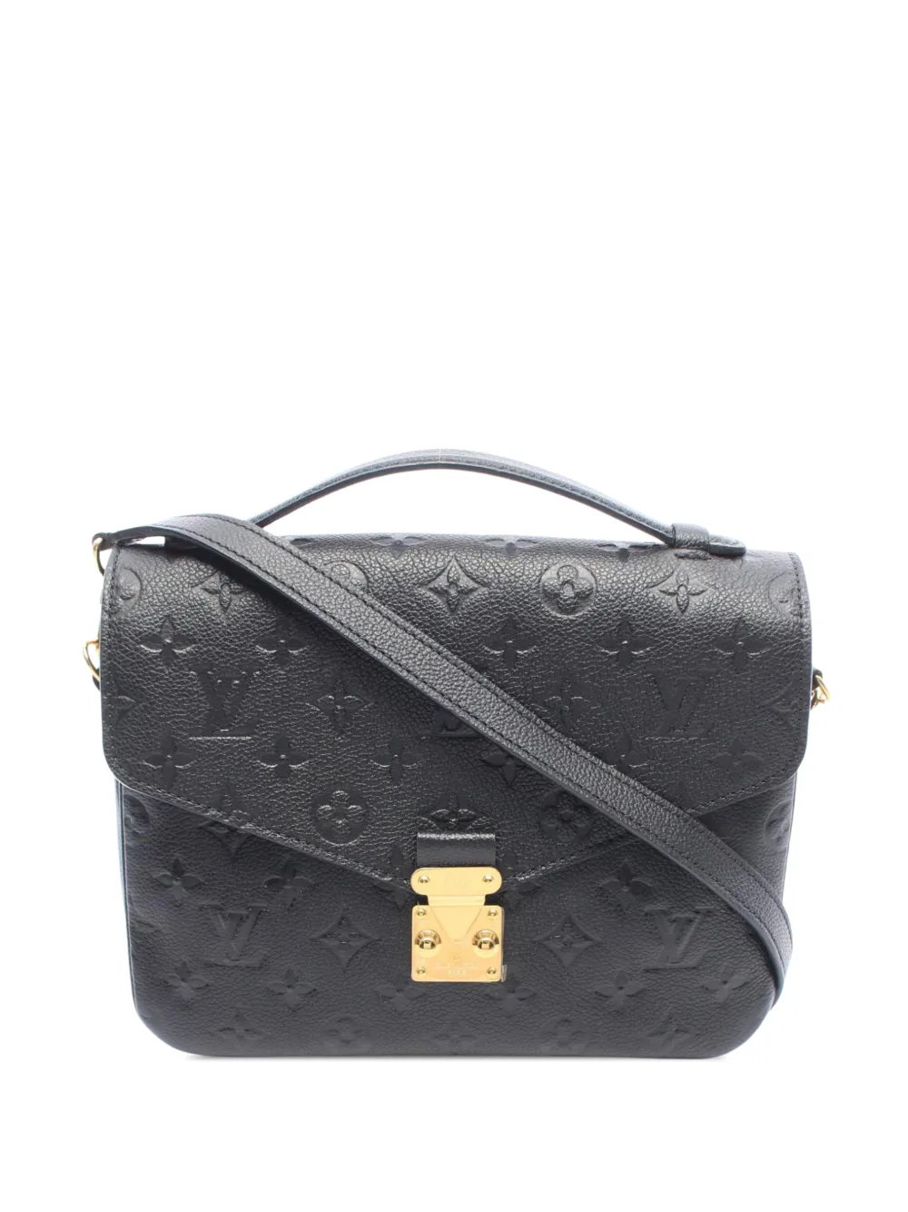 Louis Vuitton Pre-Owned sac à main Monogram Pochette Metis (2019) - Noir Louis Vuitton Pre-Owned sac à main Monogram Pochette Metis (2019) - Noir