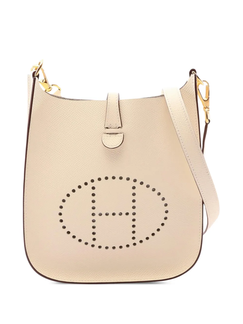 Hermès Pre-Owned 2026 Epsom Evelyne TPM crossbody bag - Braun
