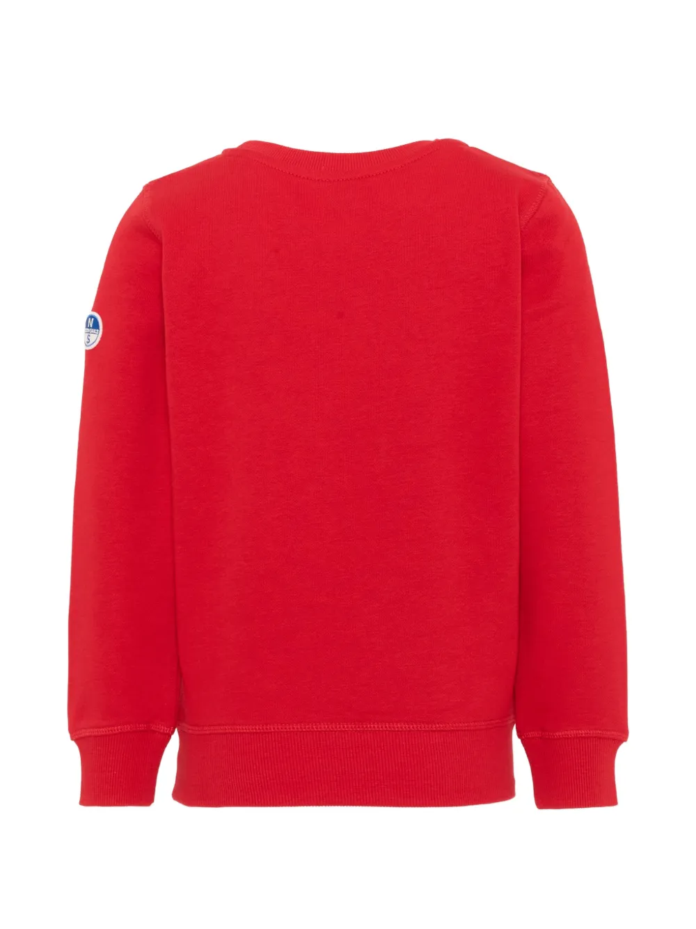 North Sails Kids Sweater met logoprint Rood