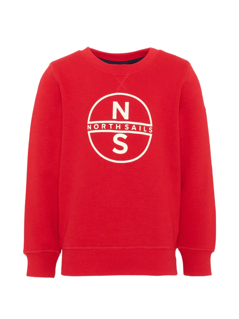 North Sails Kids Sweater met logoprint Rood