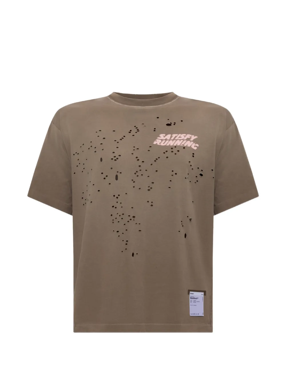 Satisfy MothTech™ distressed T-shirt