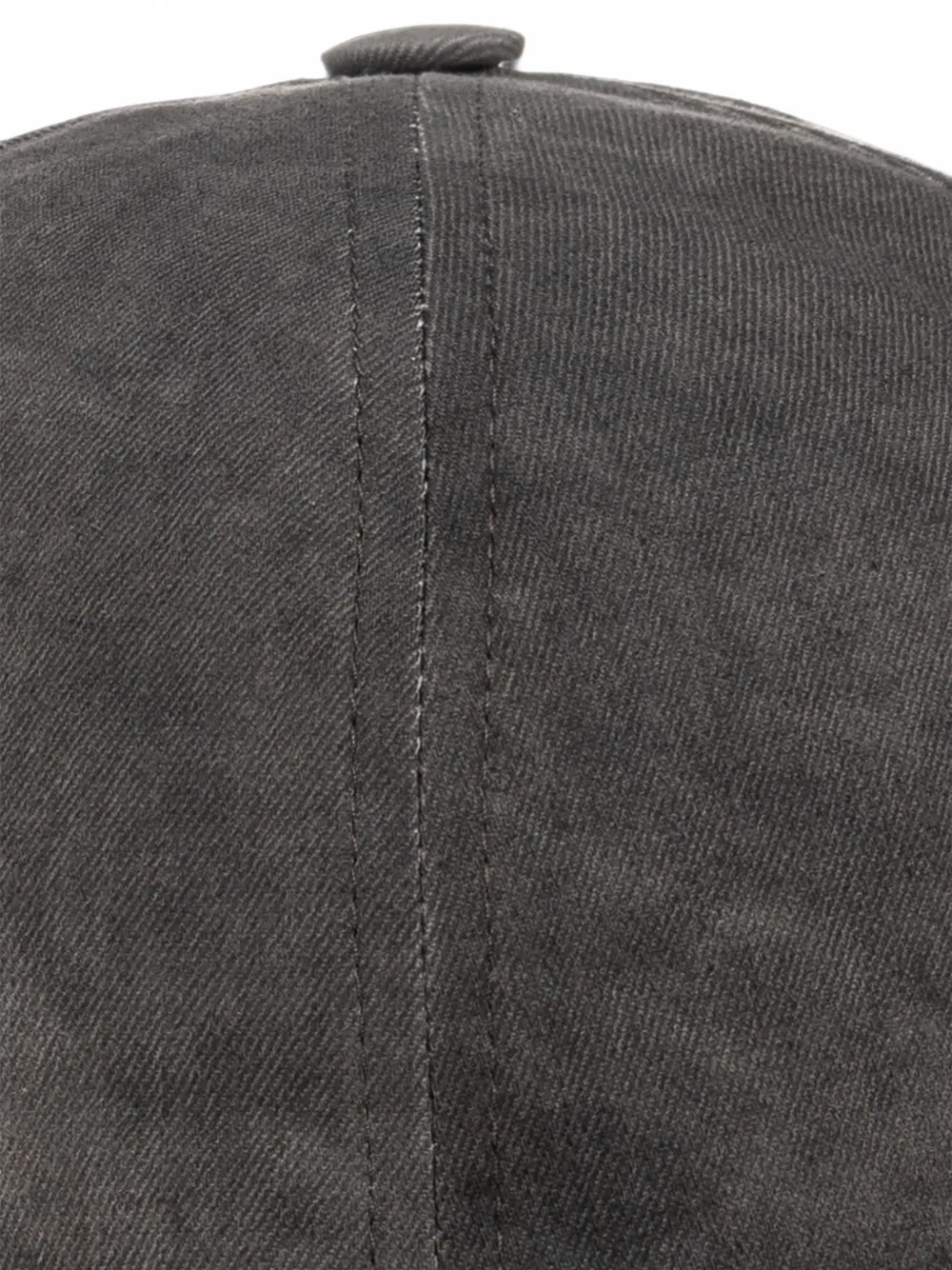 Rick Owens DRKSHDW Honkbalpet met vlakken Grijs