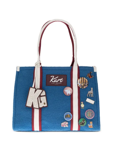 Kurt Geiger London Southbank patch-detail tote bag