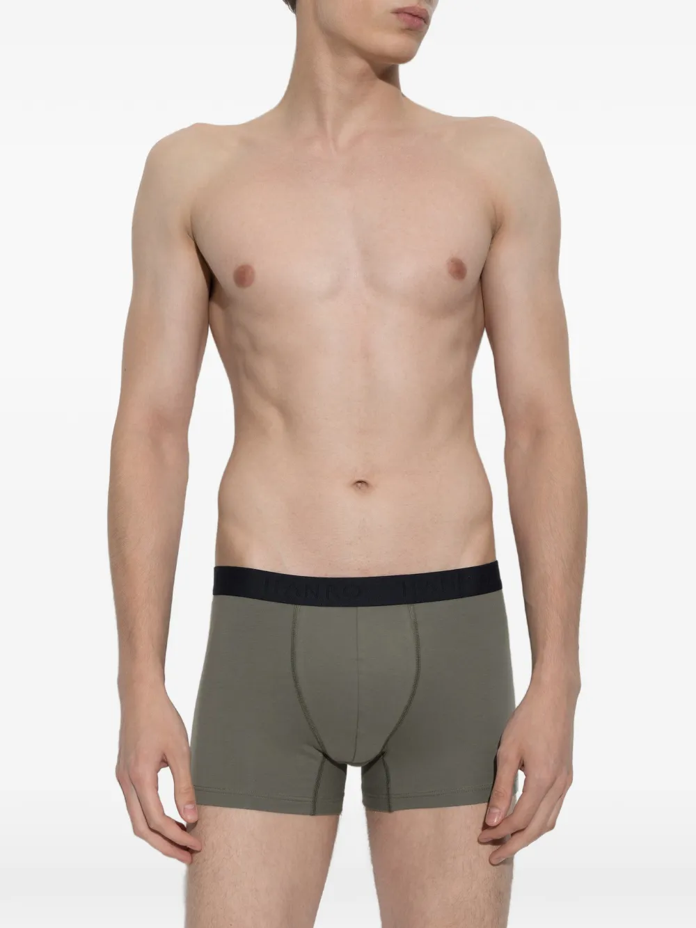 Hanro Cotton Essentials boxers pack | verde | Image 1