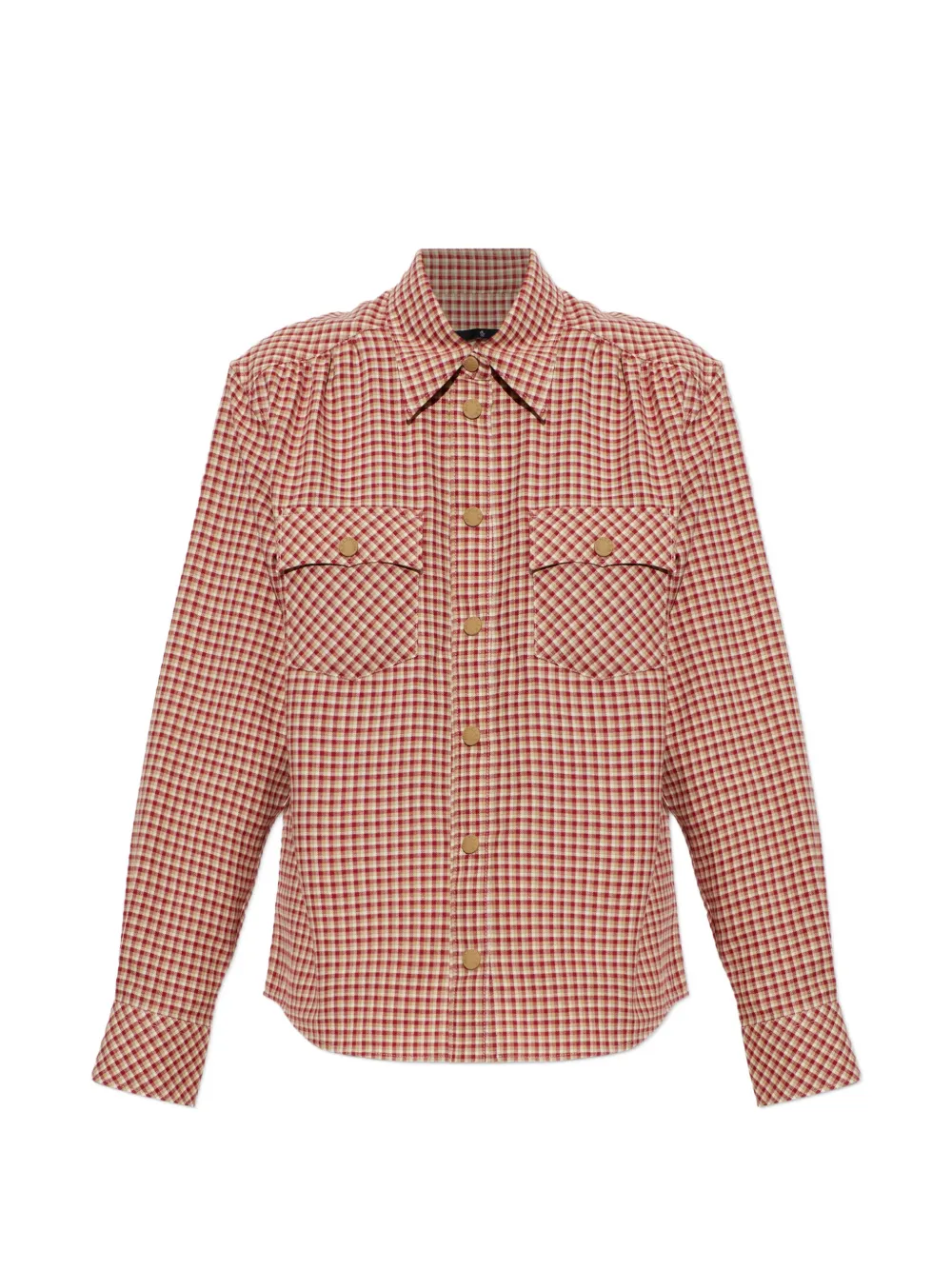 Moncler Grenoble gingham-check shirt