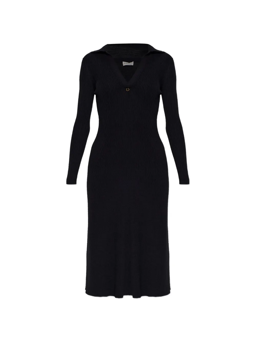 Moncler ribbed long-sleeve midi dress