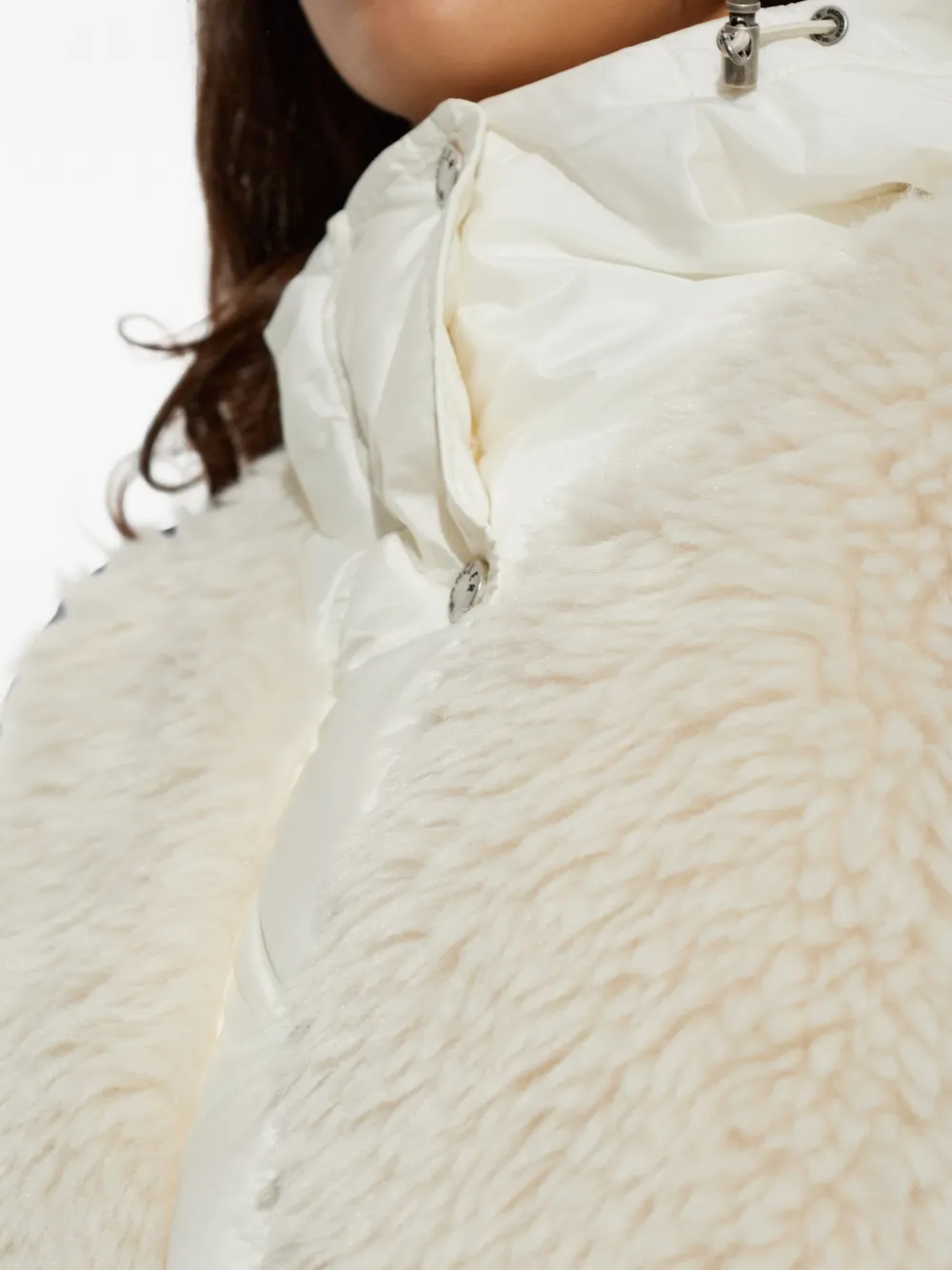 Moncler Gewatteerd vest Beige