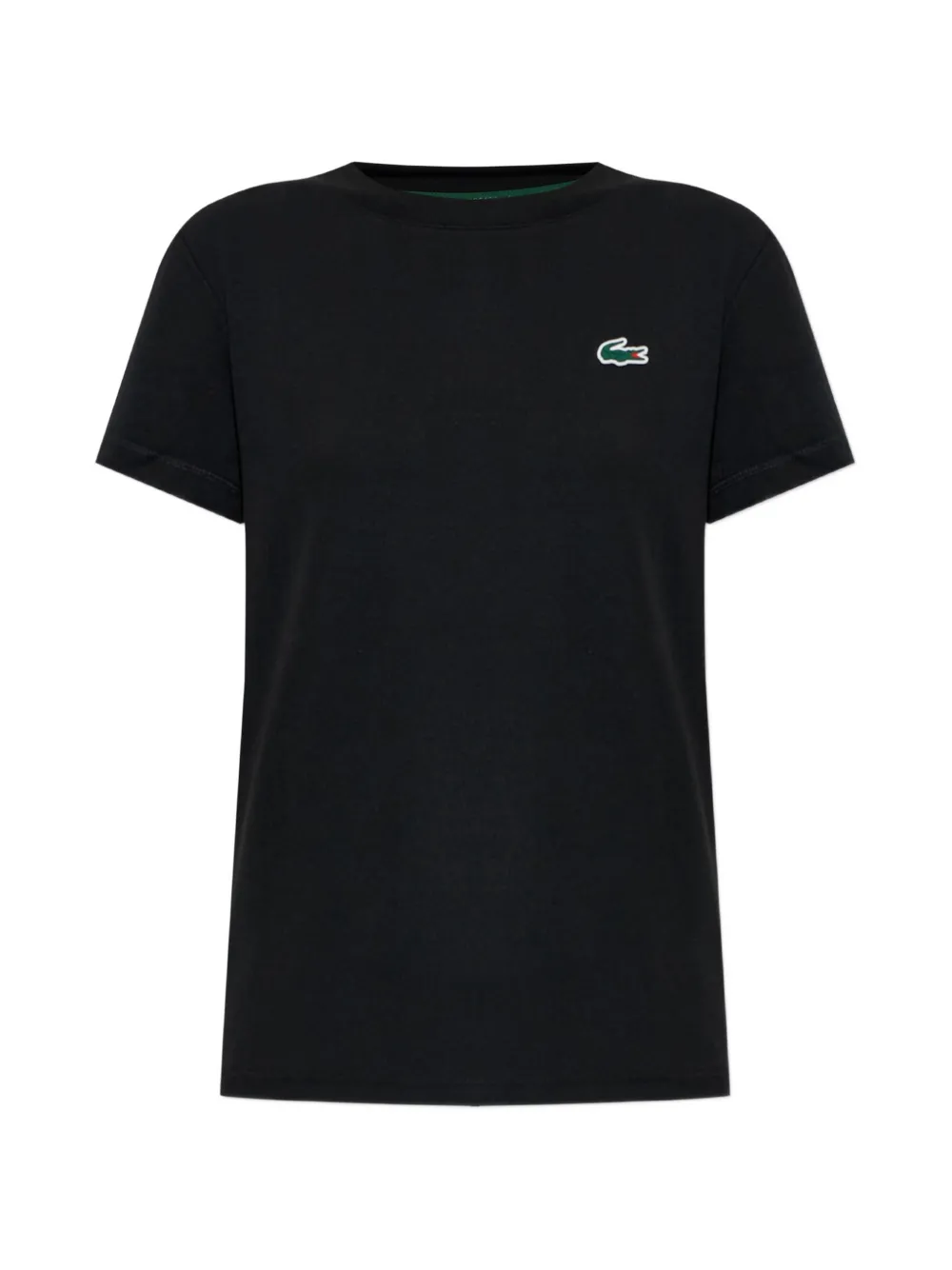 Lacoste T-shirt met logopatch Zwart