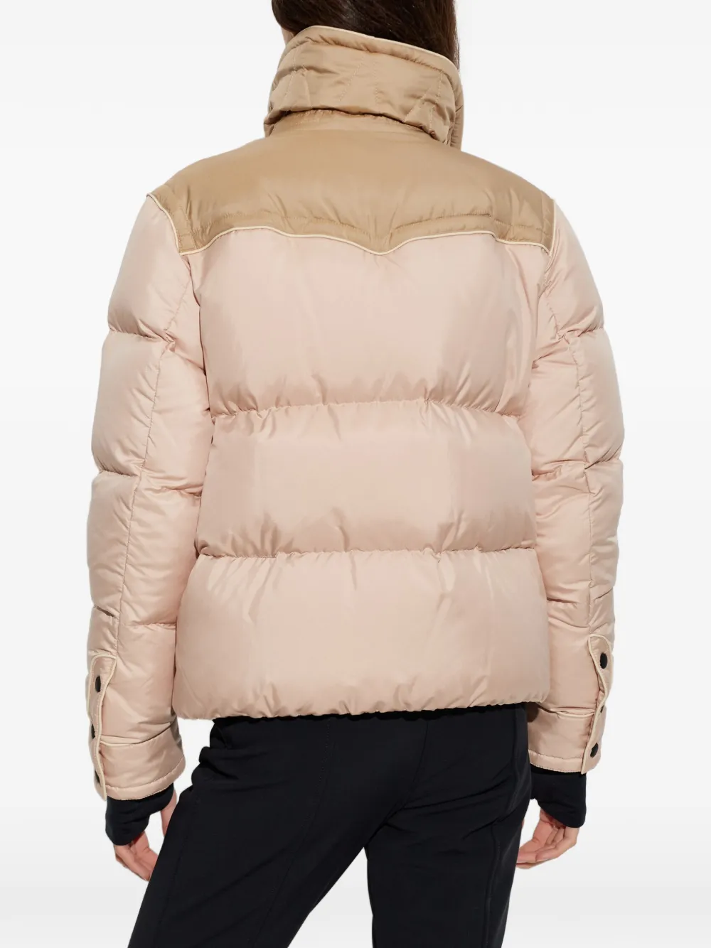 Moncler Grenoble Blainville gewatteerd donsjack Roze