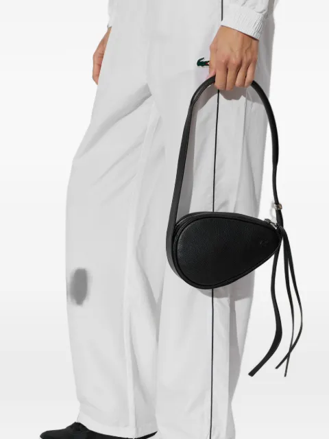 Lacoste mini Smash Court Racket leather shoulder bag