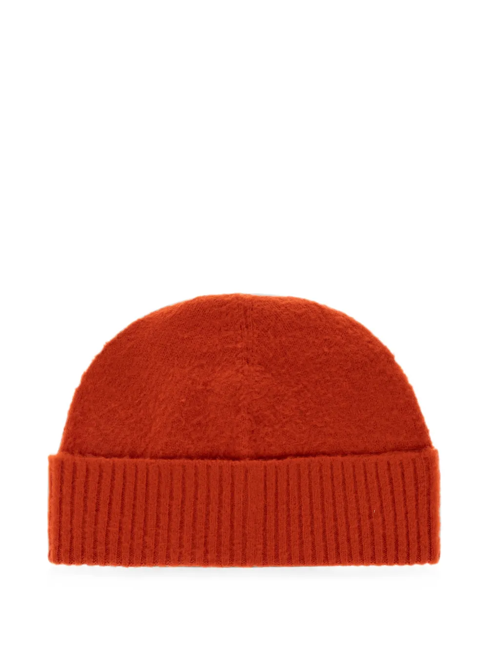 Jil Sander Ribgebreide muts Oranje