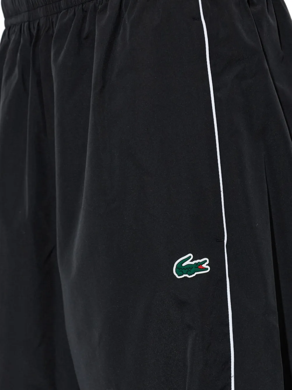 Lacoste Trainingsbroek met logopatch Zwart