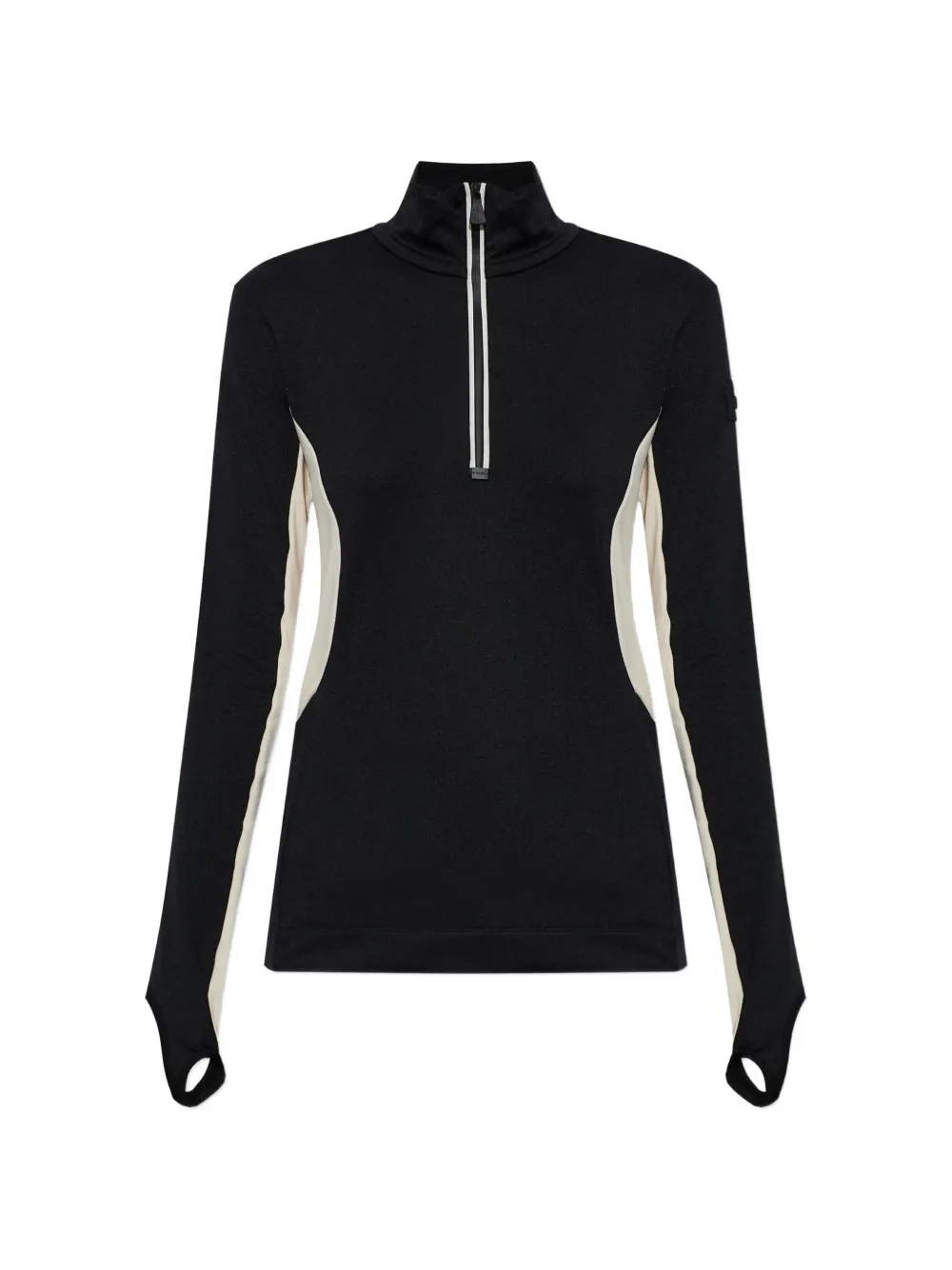 Moncler Grenoble Polartec® panelled half-zip top