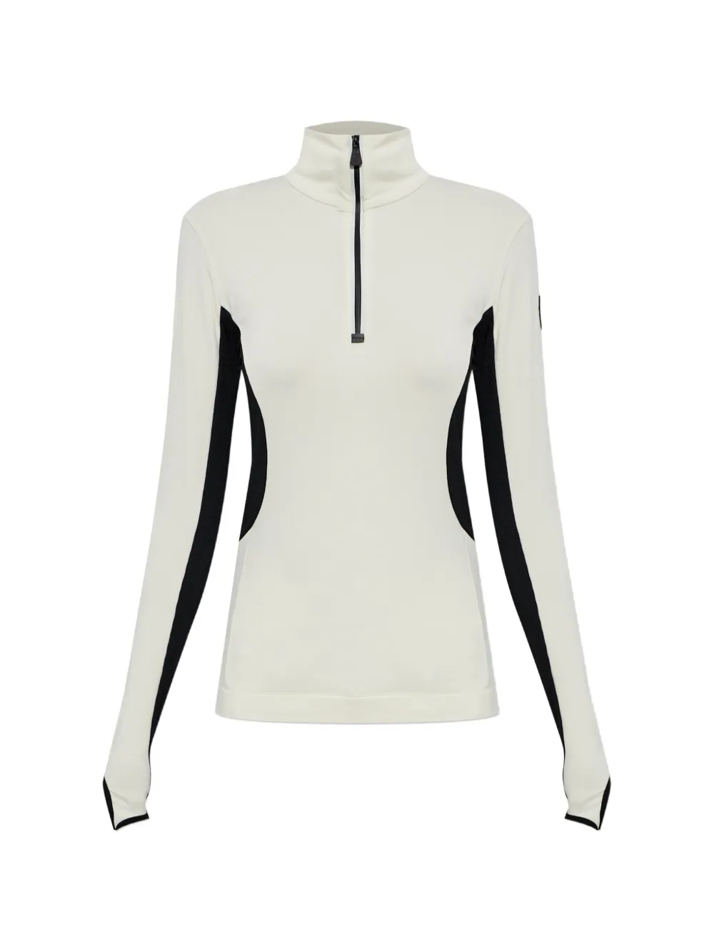 Moncler Grenoble half-zip roll-neck base-layer thermal T-shirt - Tons neutres Moncler Grenoble half-zip roll-neck base-layer thermal T-shirt - Tons neutres