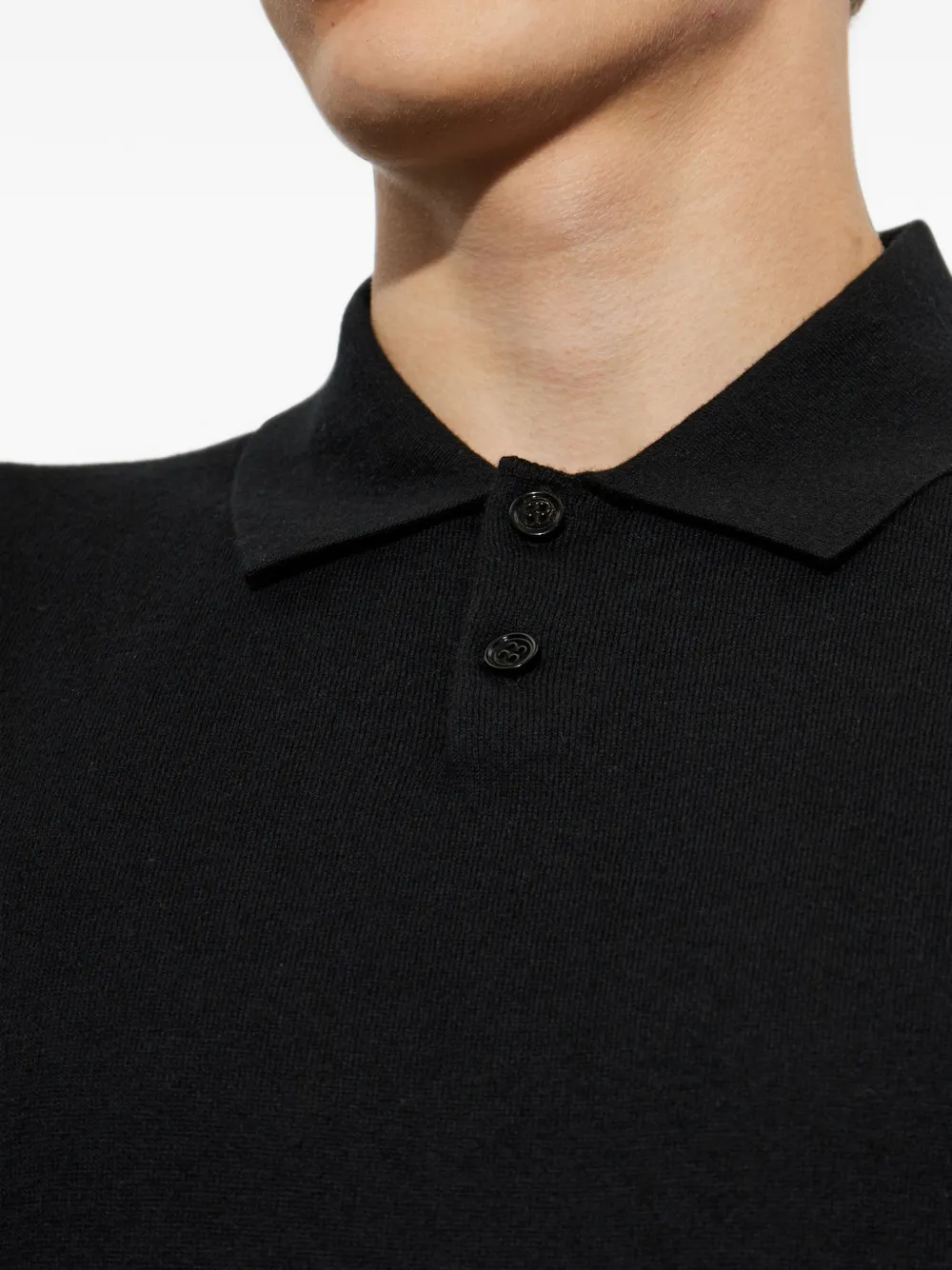 Lisa Yang Keir poloshirt Zwart